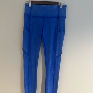 Lululemon Athletica Vibrant Blue Leggings